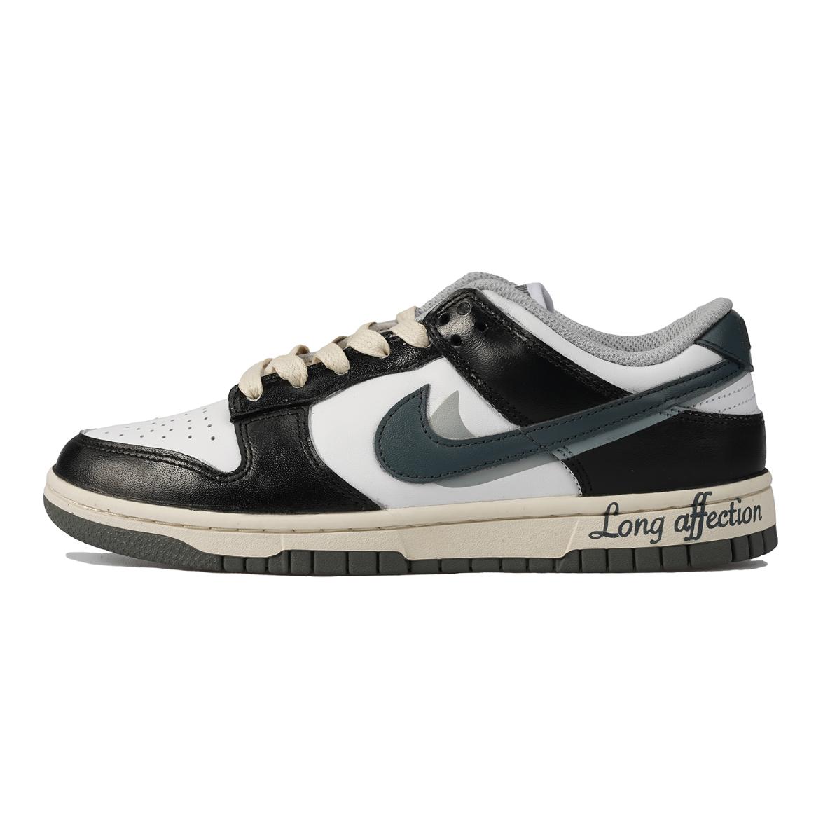 Nike Dunk Low Romantic Low top Skateboard Shoes Women s Black White Gray DD1503-117(Team33-) 37.5