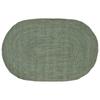 Area Rugs Olive Green 100 X 152 Cm Jute
