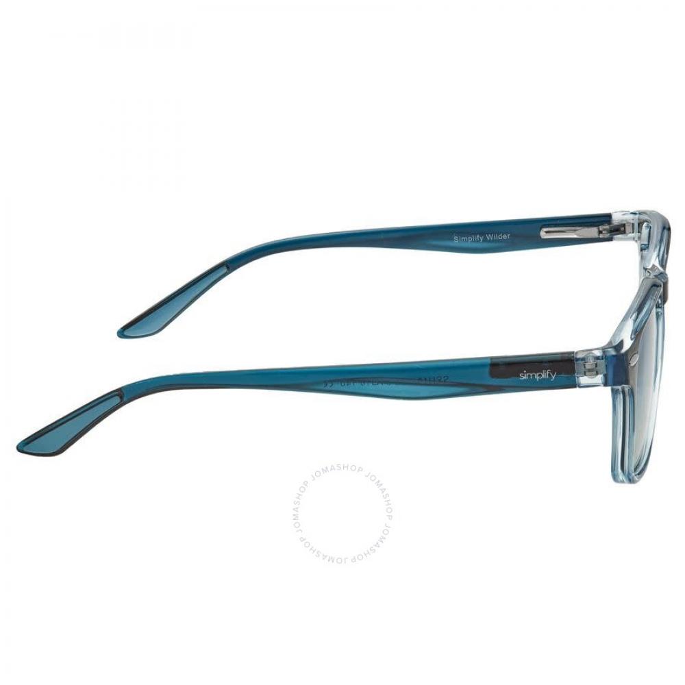 Simplify Unisex Blue Square Sunglasses Ssu130 C3