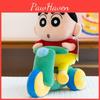 Crayon Shin Chan Plüsch Motorradfahrer Spielzeug für Kinder Geschenk Heimdeko Mit Kristallweichem Stoff