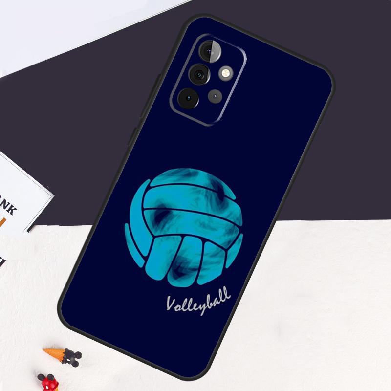 Love Play Volleyball Case For Samsung Galaxy A05 A06 A26 A16 A56 A36 A22 A32 A52 A54 A34 A14 A55 A15 A53 A33 A35