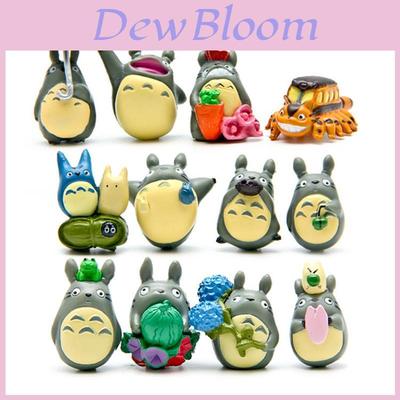 My Neighbor Totoro 12pcs Set Garden Decoration Anime Action Figures For Kids And Collectors