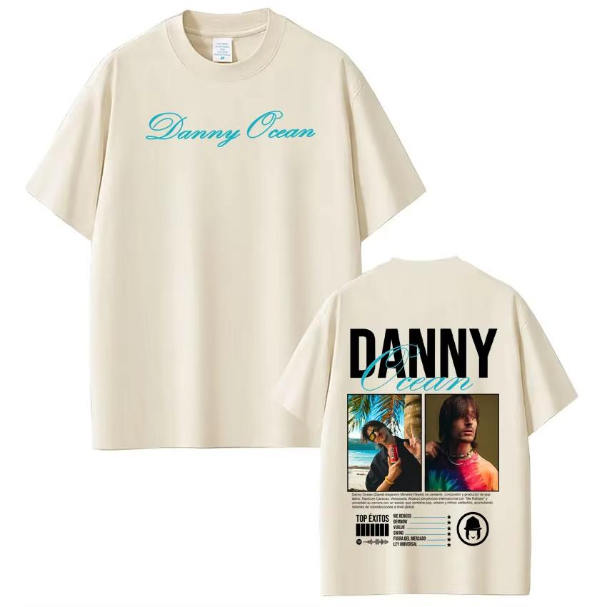 Rapper Danny Ocean New Album Print Tshirt Men Women Fashion Tshirts Shortsleeved Cotton Tshirts Fan Gifts
