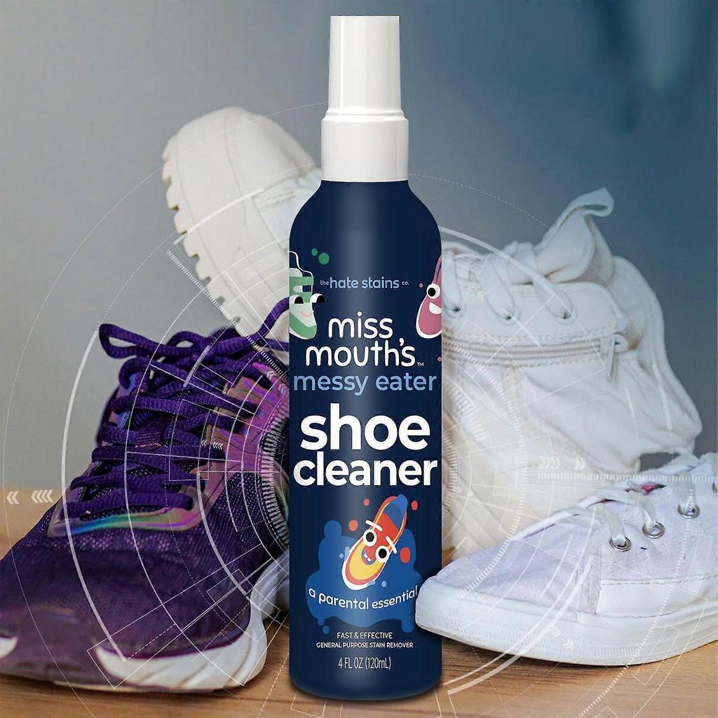 Mangiatore disordinato Detergente per Scarpe Spray Rimuovi Macchie per Calzature da Bambino 120ml