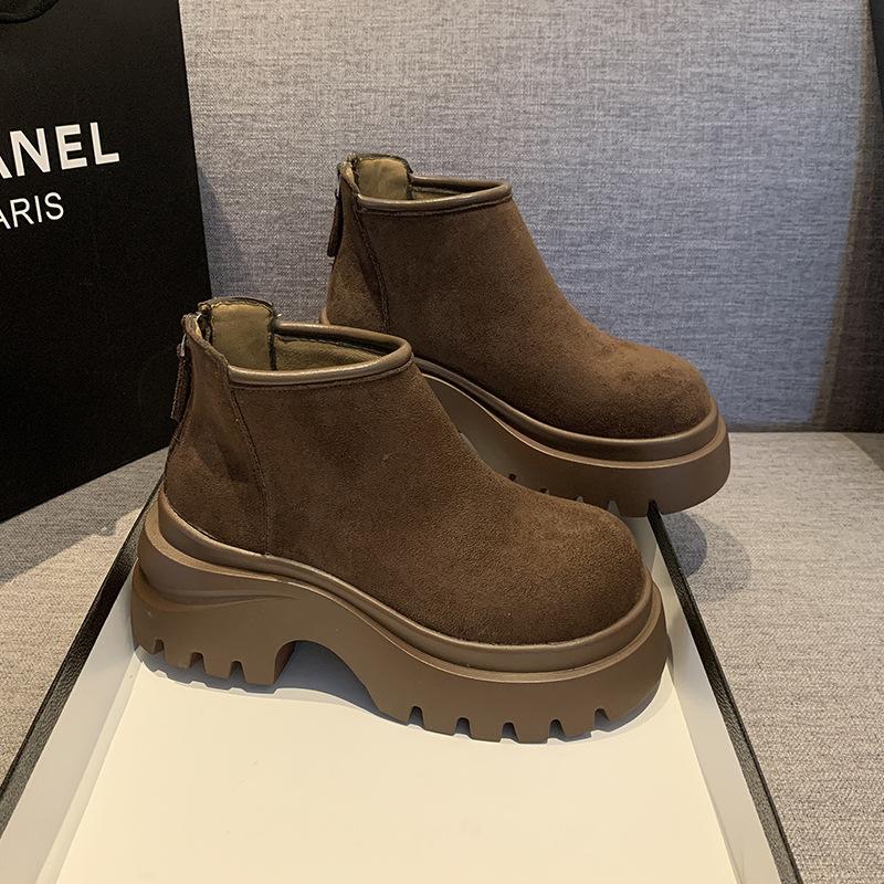 

Thick-soled Birkenstock Martin Boots Women s 2025 Spring and Autumn New Single Boots Versatile Casual Short Boots and Ankle Chelsea Boots 40