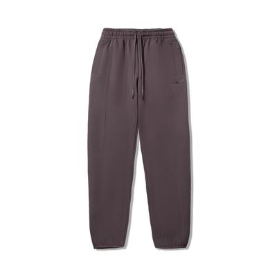 Li Ning X Jackie Chan Kollaboration Kung Fu Serie Bequeme Vielseitige Einfache Mittelhohe Taille Lockere Passform Bündchen Freizeithose Herrenhose AKLV885-3