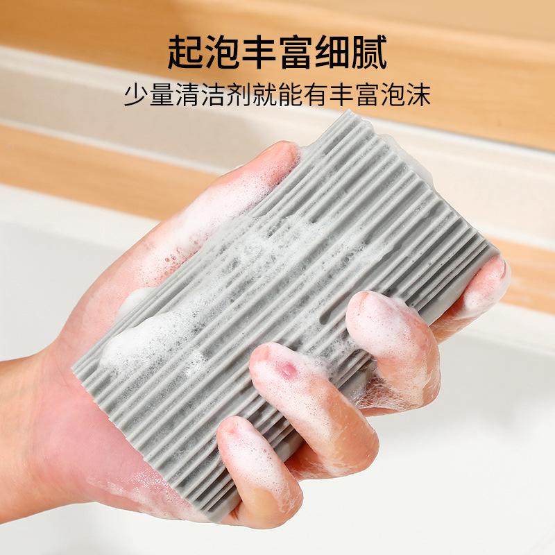 Water absorbing sponge kitchen cleaning brush for dishwashing without damaging the pot powerful stain remover car cleaning sponge block 5pcs