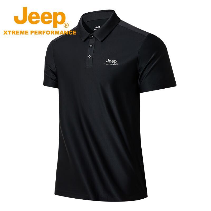 JEEP Men s Summer Quick-Dry Cooling Polo Shirt 3XL