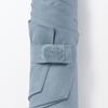 MUJI Lightweight Folding Umbrella for Sun and Unisex Smoky 50cm Rain, Adult, DEA03A5S, Blue,