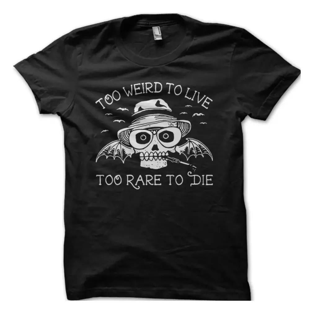 100% Cotton TOPS UNISEX TEES MENS WOMENS Fear and Loathing In Las Vegas Printed T-shirt
