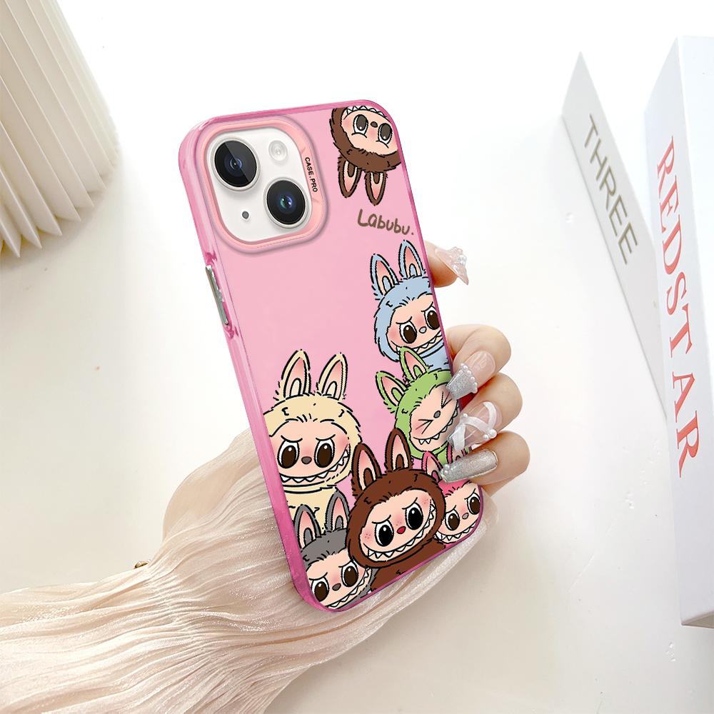 Fashion Colorful Sliver Double Sided Phone Shell Soft Edge Hard Case Full Cover Shockproof Phone Casing for Samsung A16 A55 Xiaomi Redmi 14C Poco C75