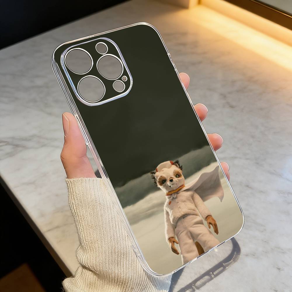F-Fantastisch Herr F-Fuchs Handyhülle für iPhone 17 16 15 14 13 12 11 Mini Pro Max Plus Transparente Hülle