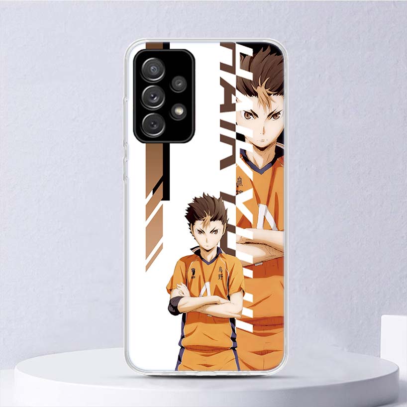 Anime Haikyuu Schulvolleyball Weiche Hülle Für Samsung Galaxy A17 A16 A26 A36 A56 A15 A14 A13 A55 A54 A53 Handyhülle A25 A35 A24