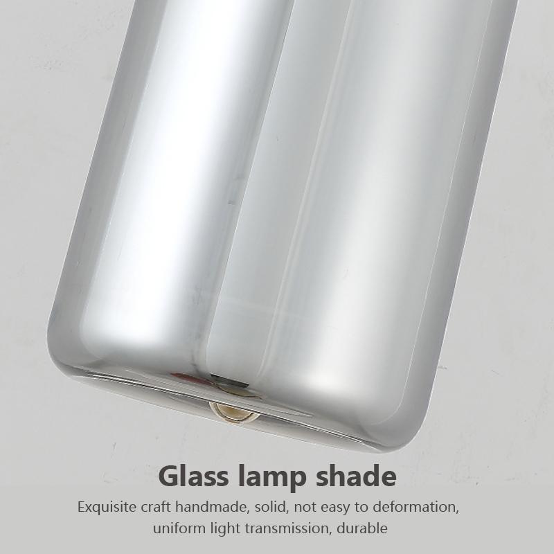 Nordic Hanging Loft Glasslustre Pendant Light E27/E26 for Kitchen Restaurant Bedroom Lamp Interior Decorative Pendant Light