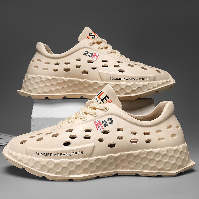 Men Wear Non-slip and Deodorant Sports Sandals In Summer, and Drive A Full Package of Large-size Beach Sandals