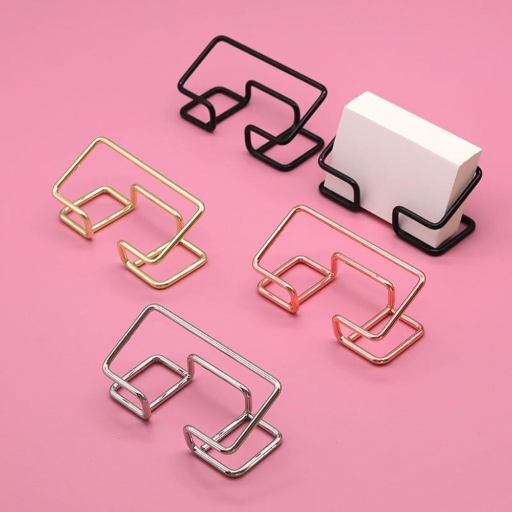 Nowoczesny wizytownik metalowy stojak na wizytówki, stojak na wizytówki, biurko