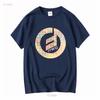 T-shirt da uomo con logo audio sintetizzatore Moog Music divertente taglia americana S-5XL vintage lavata top per l'uso quotidiano leggermente