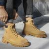 Men's and Women's Short Boots Ankle Boots Retro Tooling Boots Casual Shoes
