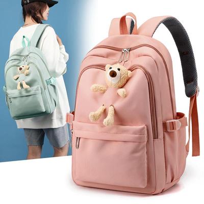 Trendy Student Backpack: Women's College-Style, Large-Capacity, Fashionable & Versatile for Juniors, Japanese & Korean Inspired