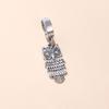 Simple Stainless Steel Hip-Hop Punk Lightning Feather Pendant Earrings Cross Earrings Men and Women Titanium Steel Earrings Ambience Back To School