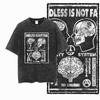 G Acid Washed Black Cotton Unisexs Streetwear COOLMIND  Graphic Tshirt   Big Size Cool Oneck Unisexs Tee Tshirt