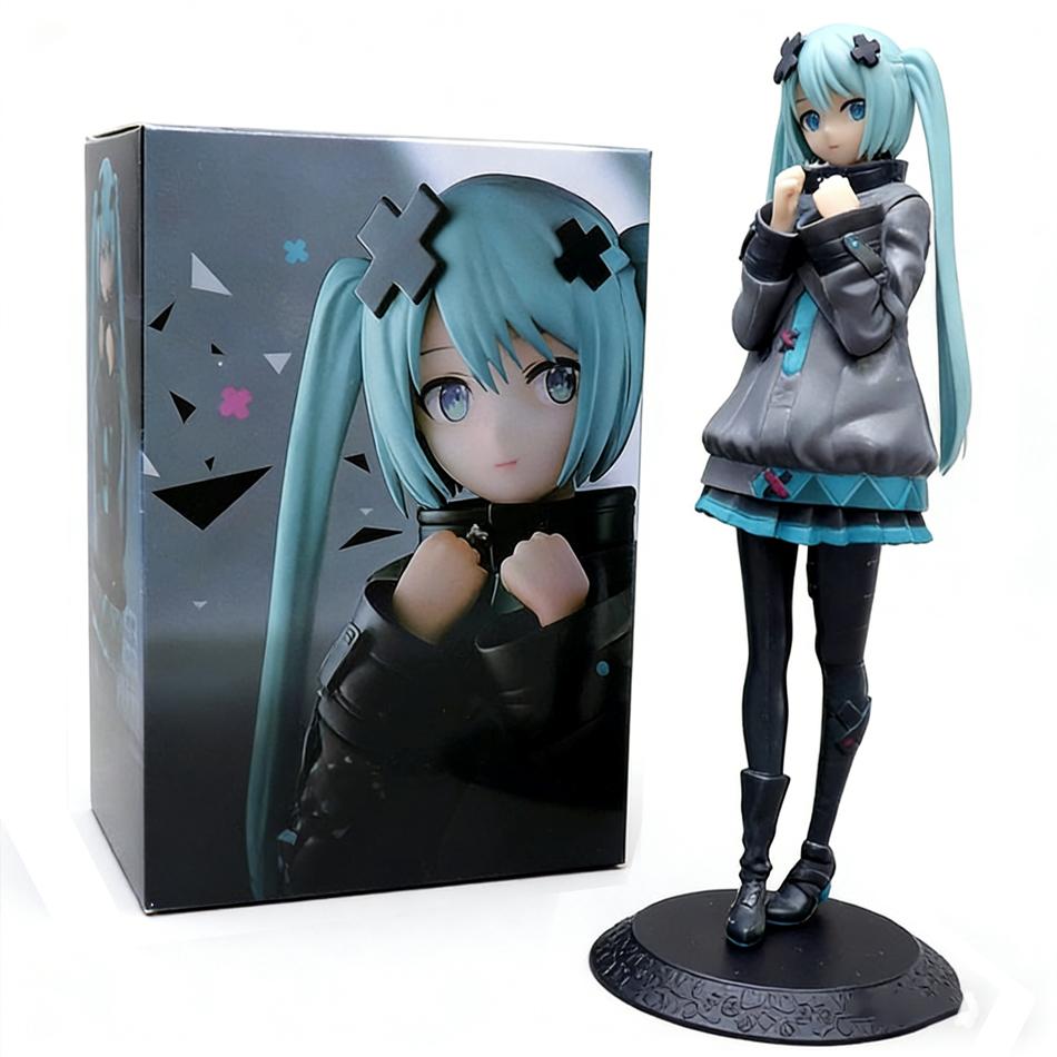 Hatsune Miku X Cinnamoroll Figure Anime Collectible Models Decorative Decorations Children Birthday Christmas Kawaii Gift