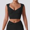 Europe and the United States summer new sexy back sling vest shock-proof fitness wear quick-drying slim fashion yoga top