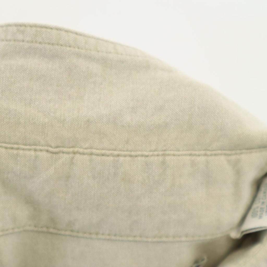 L.L.Bean 80s 90s Old Long sleeve Button down shirt M Gurege Outdoors Men's Used