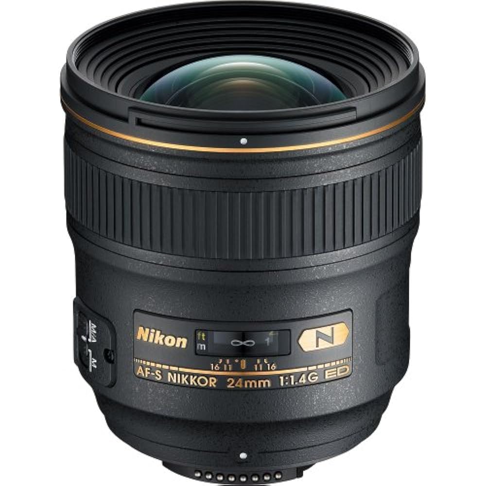 

Nikon Single Focus Lens AF-S NIKKOR 24mm f/1.4g ED Full Size Compatible