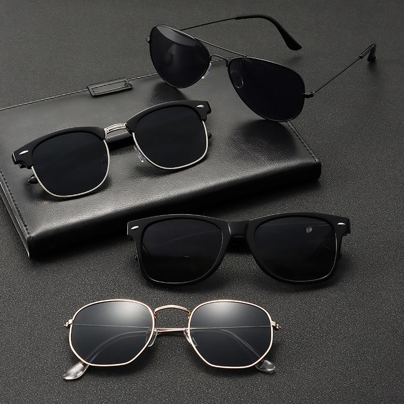 New Unisex Rectangle Vintage Sunglasses Design Retro Sun Glasses Female Lady Eyeglass Cat Eye Casual Goggles UV400 Glasses