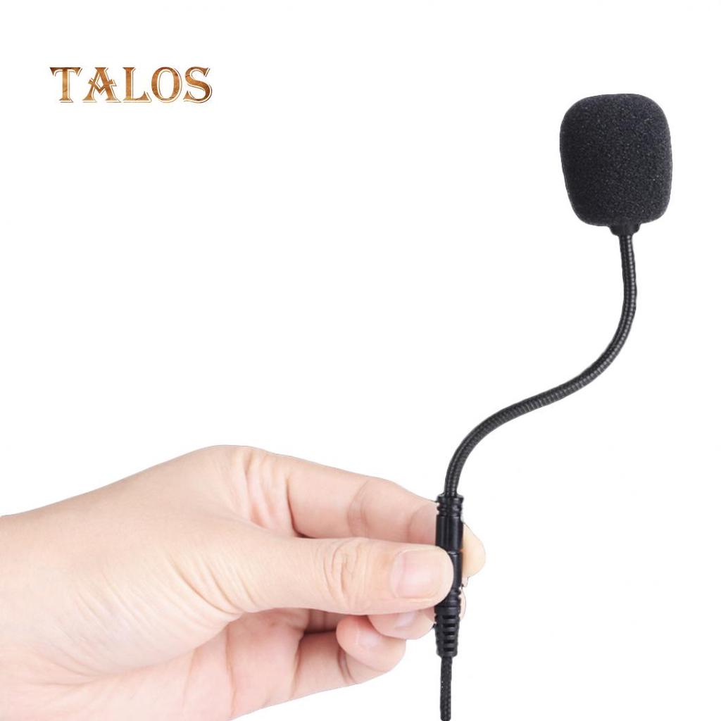 Clip On Lapel Microphone Handsfree Wired Capacitive Mini Lavalier Mic 3.5mm Jack Computer Gadgets