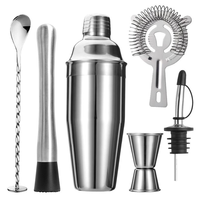 

Cocktail Shaker Bartender Tool Set