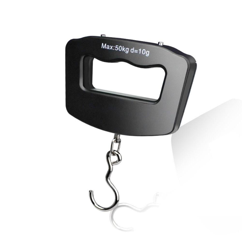

Plastics Travel Hanging Scales Mini Weight Scale High Precision Luggage Scale Airport Black