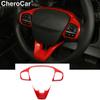 Red Interior Steering Wheel Cover Trim For Ford Bronco Sport -25 Accessories