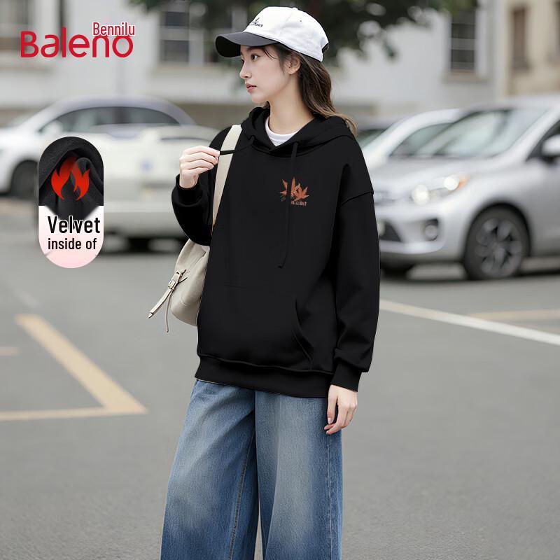 

Baleno Women s Retro Fleece-Lined Hooded Sweatshirt 3XL