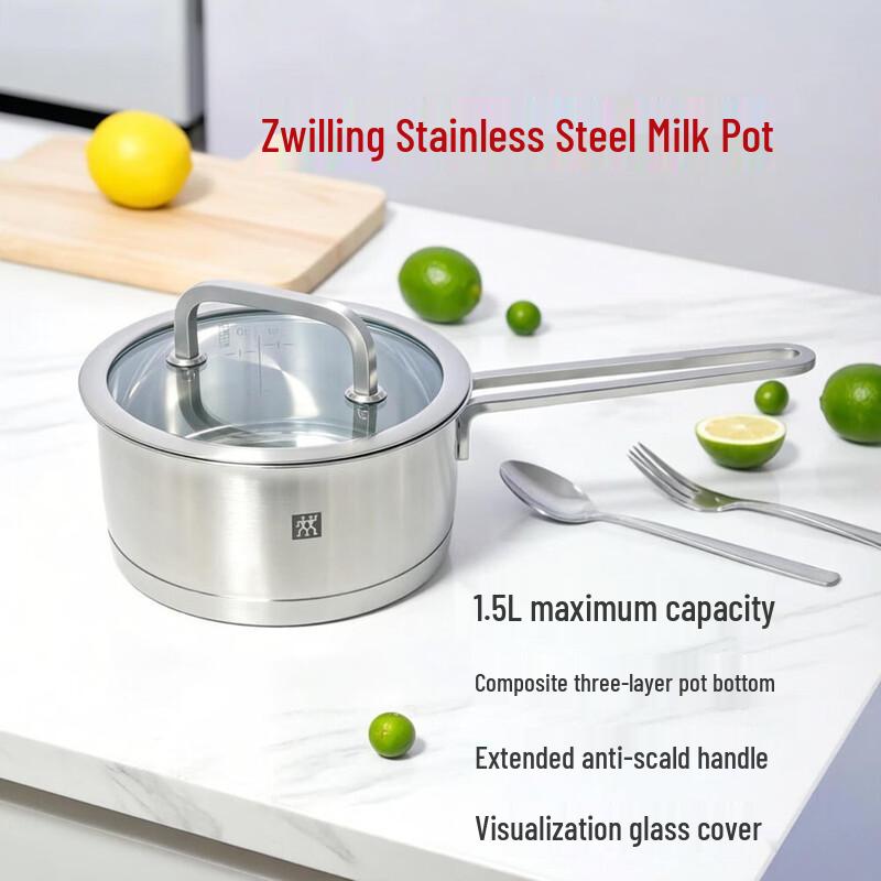 Zwilling Moment 304 Stainless Steel Saucepan