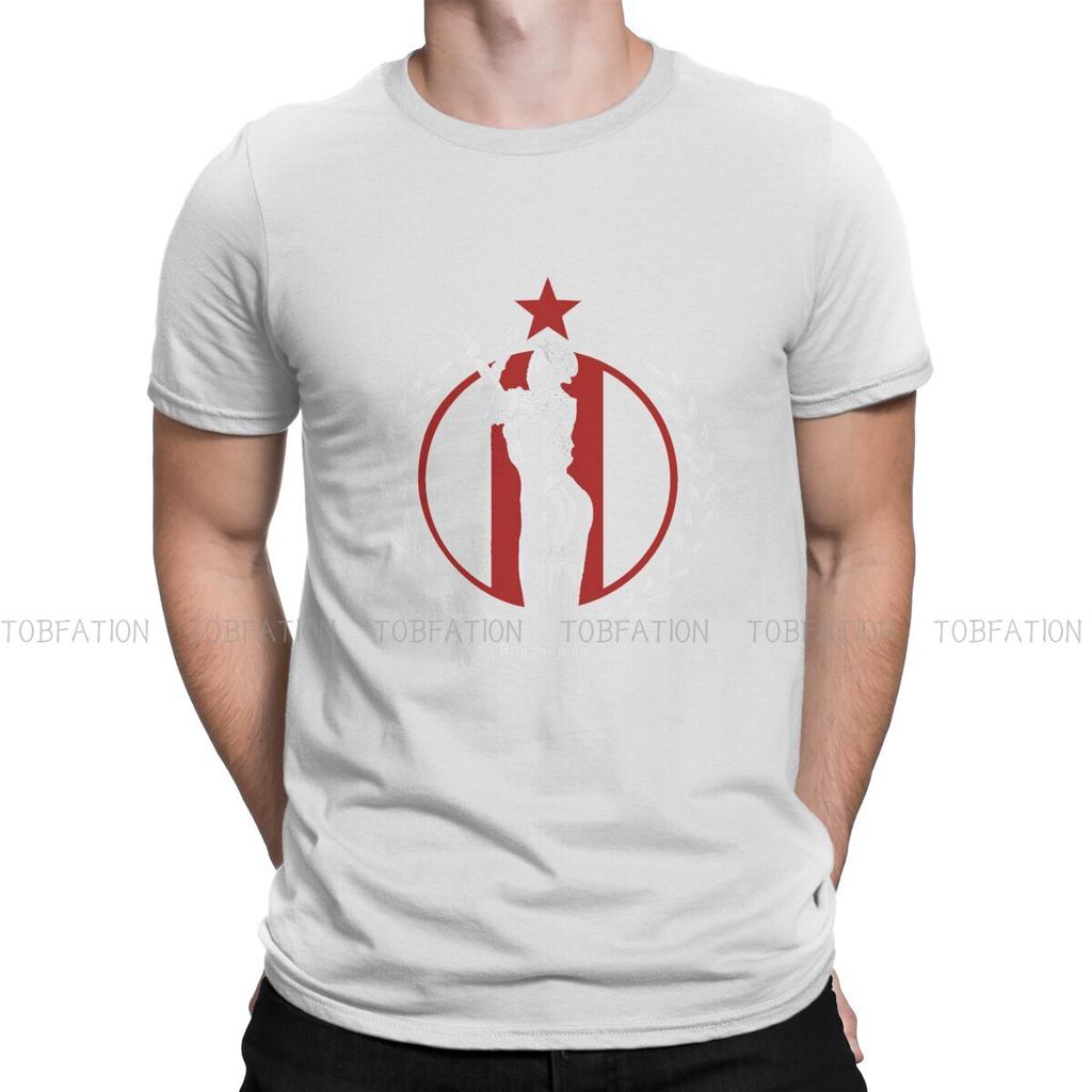 Star Round Collar Tshirt Atomic Heart Robot Twins Game Pure Cotton Original T Shirt Unisex Tops Fashion Big Sale