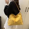 Urban Minimalist Pu Small Shoulder Bag With Zipper For Daily Use