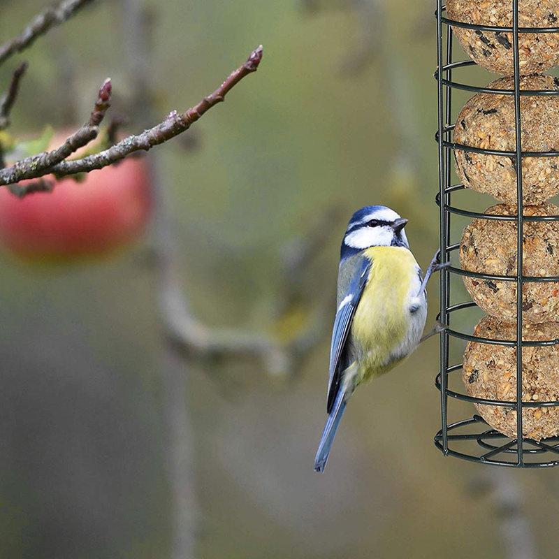 Hängendes Vogelfütterungswerkzeug, Gartenkoppel, Vogelfutterspender, Heimtierbedarf, Außendekoration, Wildvogelfutterspender, PVC-Rohr-Futterspender
