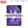 2 шт. Пленка с ощущением бумаги для Ipad 10 10-го Pro 13 M4 M5 12.9 Защитная пленка для экрана Ipad Air 11 5 4 M3 M2 A16 9-го Поколения Mini 6 7