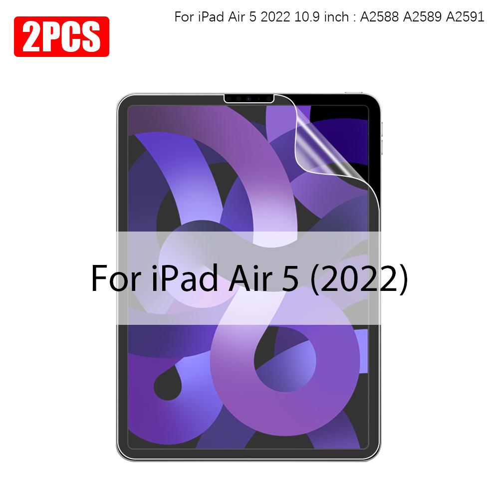 2 шт. Пленка с ощущением бумаги для Ipad 10 10-го Pro 13 M4 M5 12.9 Защитная пленка для экрана Ipad Air 11 5 4 M3 M2 A16 9-го Поколения Mini 6 7