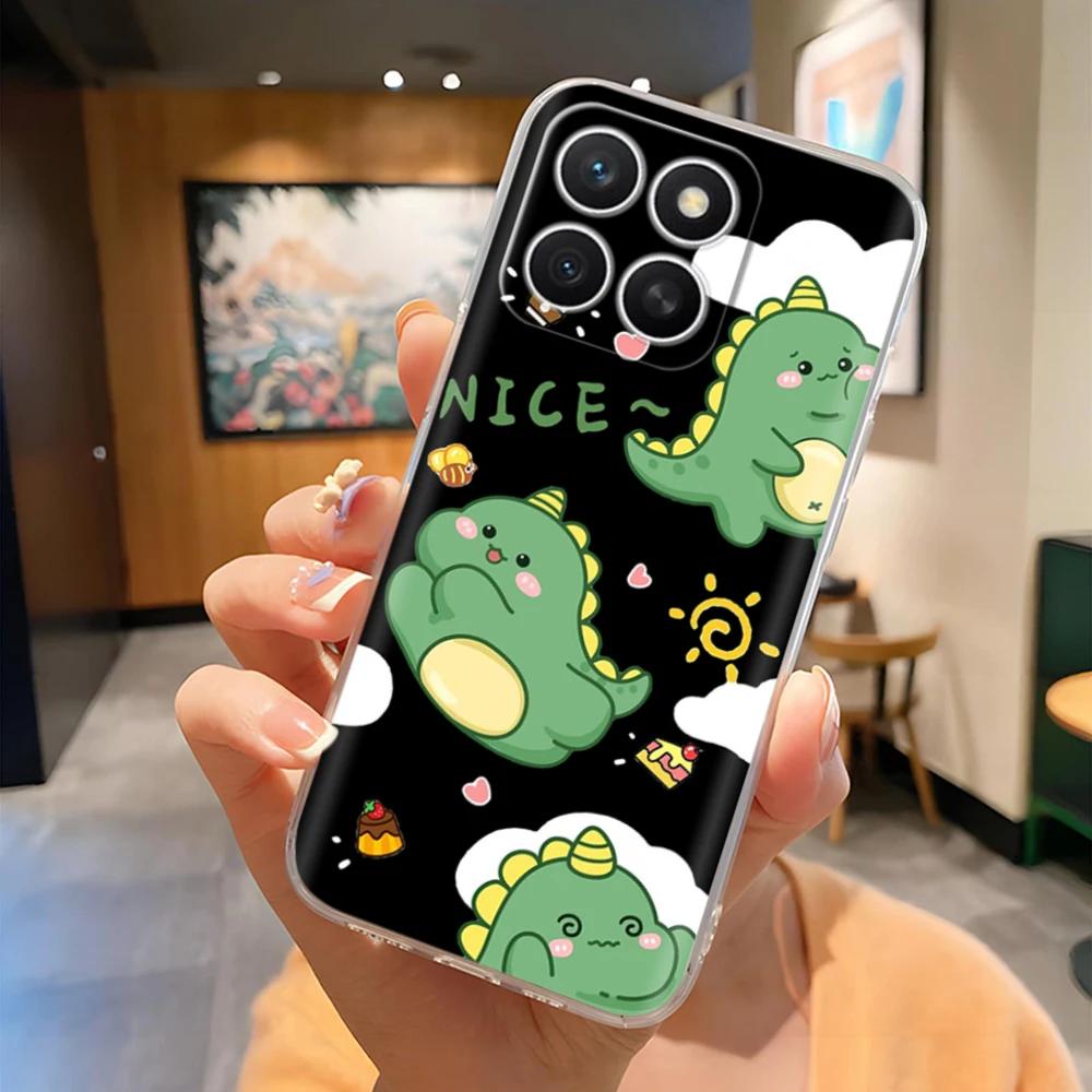 For Honor X8C 4G Soft Silicone Transparent Anti Drop Phone Cover For Honor X8C Lightweight TPU Back Cover Shell For Honor X 8 C