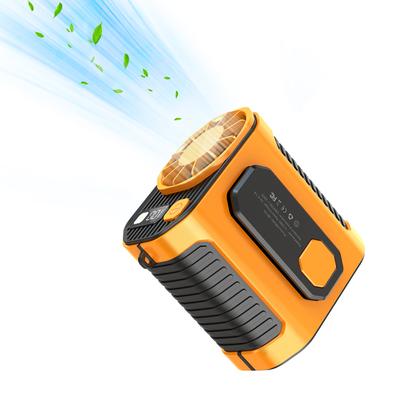 Portable Waist Fan 5000mAh Mini Turbo Fan with Ultra Long Endurance 100 Levels Wind Speed Hanging Waist Fan for Outdoor Travel