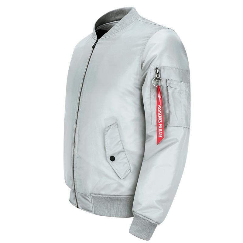 Plus Size 8xl Men 'S Athleisure Stand Collar Jacket Air Force One Ma01 Aviator Men 'S Jacket