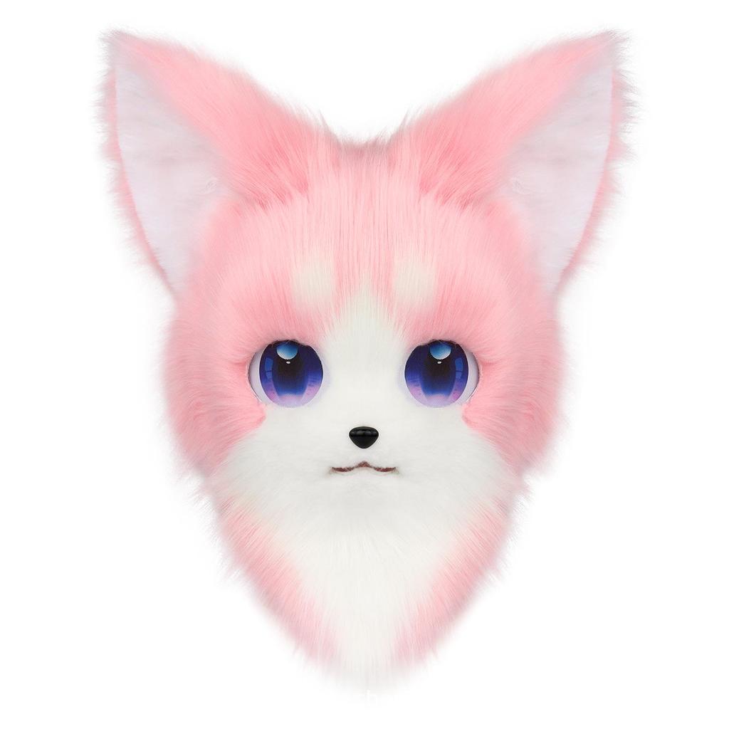 Halloween Katzen Fursuit Kopf - Tragbar, Plüsch, Auf Lager für Cosplay