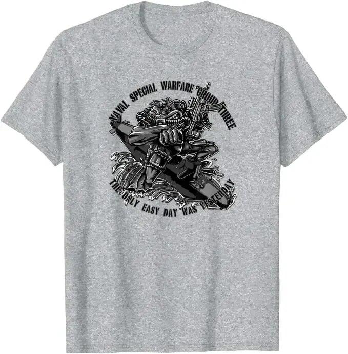 Naval Special Warfare Group Three NSWG-3 SEAL T-Shirt. Summer Cotton O-Neck Short Sleeve Unisex T Shirt New S-3XL