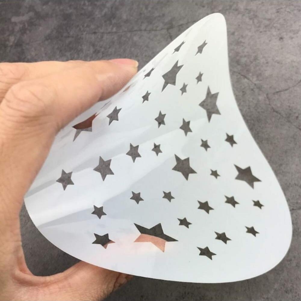 Runde blondekakemaler 15 stk. Kakedekoreringsverktøy DIY Baking Brød Bakverk Sukkersiktform Fondantkakemal