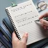 1 Set of 4pcs, 8.1x5.6inches Thickened A5 Coil Notebook, Blue Simple Notepad, Wholesale High-value Loose-leaf Book, Practice Boo