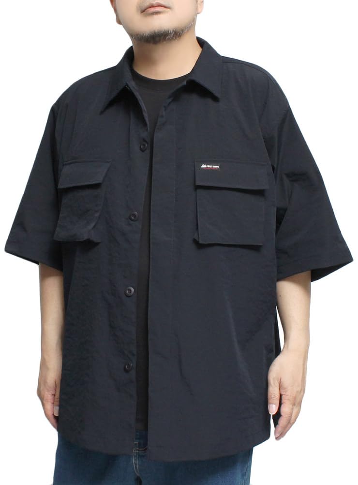 

Однотонная мужская футболка с коротким рукавом FIRST DOWN, стирка стрейч, принт с логотипом, темно-синий (Размер 5л)