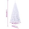 Artificial Christmas Tree with Steel Stand 210 cm 910 Branch Tips
